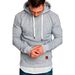 New Men's Solid Color Outdoor Fitness Sports Sweater Casual Fashion Pullover, Top_viptrois.com