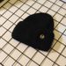 New Double Fold Flanged Rabbit Fur Hat Autumn And Winter Wool Hat Female Internet Celebrity M Standard Knitted Hat Winter Warm Ear Protection_viptrois.com