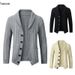 Pure Foreign Trade Cross-Border Autumn Winter Coat European Size Men's New Cardigan Twisted Long Sleeve Top Thickened Knitted_viptrois.com