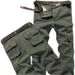 Premium Products Italian Men's Work With Multiple Pockets, Casual Loose Plus Size Pants, Foreigner Pants_viptrois.com