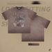 Men's Clothing Trend Men's Clothing | Retro Distressed Printed Short Sleeved T Shirt Trendy Brand Loose Cotton Heavyweight Short Sleeved_viptrois.com