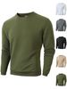 The New Men's Hoodie From Ouma For Autumn And Winter Features A Slim, Round-neck, Long-sleeved, Checkered Design For A Stylish And Casual Look_viptrois.com