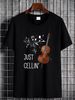 Cello String Instrument Cellist Humor Violoncello Handbags Portable Shopping Bag Large Capacity Fashion Soft Graphic Casual Top For Everyday Wear_viptrois.com