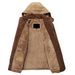 Men's clothing cotton-padded padded jacket medium length with pile thickening_viptrois.com