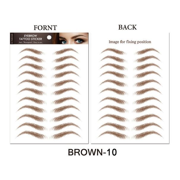 6D Hair Like Eyebrows Stickers Makeup Waterproof Eyebrow Eyebrow Long Natural Hair-liked Authentic Eyebrow Tattoo Sticker_viptrois.com