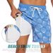 Summer New Style Men's Short Pants, Fashionable Beach Pants For Vacation, Men's Large Size, Four-cornered, Made Of Milk Silk With Lining Inside_viptrois.com