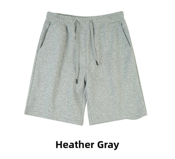 Men's Summer Casual Shorts - Cotton-Like Fabric Solid Color Streetwear Relaxed Fit Athletic Shorts With Pockets_viptrois.com