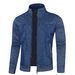 Men's Clothing Sweater Autumn And Winter Knitted Sweater Zipper Cardigan Jacket_viptrois.com