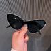 European And American Women's Cat Eye Sunglasses, Luxury Rhinestone Trend Sunglasses, Street Style Catwalk Party Glasses, Cross Border New Models_viptrois.com