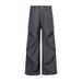 Men's Clothing Drapey Pleated Casual Trousers Men And Women Loose Wide Leg Men And Women Mopping Pants_viptrois.com