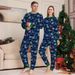 Christmas Cotton Printed Family Baby Boys and Girls Baby with Dog Europhobia Christmas Family pajamas_viptrois.com