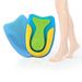 Insoles Heel High Elastic Shock Absorption Men And Women's Protective Heel Insole Foot Heel Three Color Half Size Pad Sports Running_viptrois.com