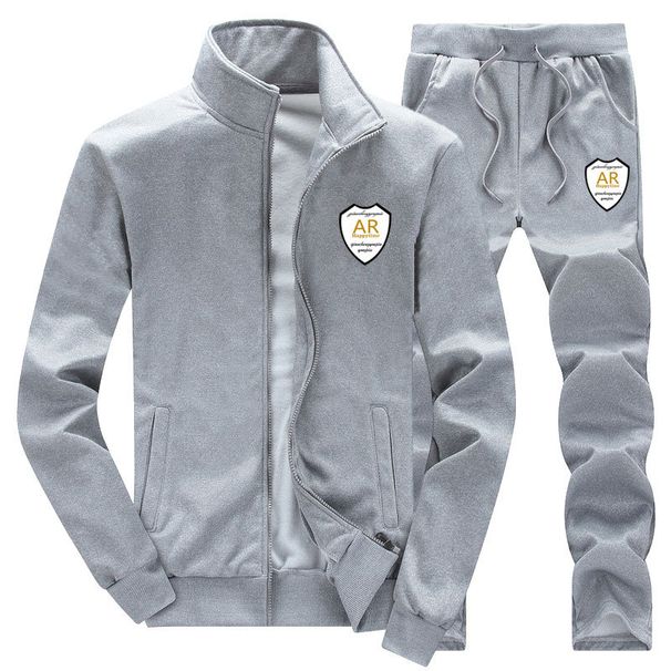Men's Casual Sportswear Set 2-Piece Pullover Hoodie & Jogger Pants Lightweight Comfortable Running Outfit For Youth_viptrois.com
