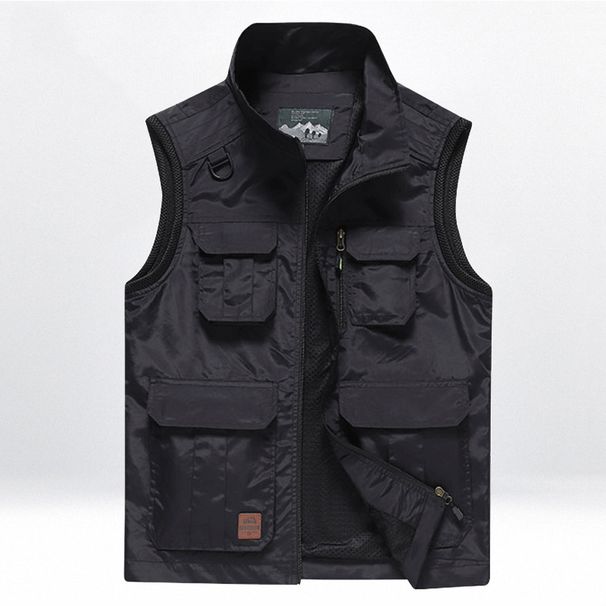 Men’s Outdoor Utility Vest – Quick-Dry Photographer Vest With Multi-Pockets (Size M-4XL)_viptrois.com