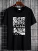 All Hustle No Love Chicano Art Mens T-Shirt Print On Shaka Wear Heavyweight Tee Streetwear Versatile Comfortable Unisex Soft Fashion_viptrois.com