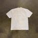 250g Heavyweight Cotton American Style Oversized T-Shirt Short Sleeved Loose Fit Fingerprint Print for Couples Men Women White Black_viptrois.com