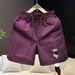 Summer Men's Quick Drying Mesh Breathable Casual Shorts Lightweight Trendy Youth Five Point Pants_viptrois.com
