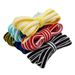 Shoelaces 6mm Wide Semi Circular Flat Empty Two Color Shoelaces Suitable For Sneakers, Dad Shoes, Sports Shoes And Casual Shoes_viptrois.com