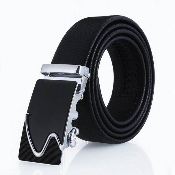 Men's Belt Automatic Buckle Belt Business Casual Belt Alloy Buckle Belt_viptrois.com