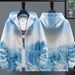 "Men's Summer Sun Protection Shirt With Logo Printing, Quick-Dry Outdoor Fishing Shirt, Lightweight UPF 30+ Hooded Jacket For Running & Sports"_viptrois.com