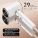 Hair Dryer, High-Speed Electric Turbine Airflow, Low Noise, Constant Temperature And Quick Drying, Suitable For Home Salons._viptrois.com