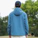 Unisex Waterproof Windbreaker Jacket – Lightweight Hooded Raincoat For Hiking & Urban Wear (Men's/Women's Blue/Navy/Black/Light Grey/Dark Grey)_viptrois.com