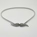 Korean version of small fragrant style fashionable diamond inlaid angel wings elastic waist chain leaf buckle women's_viptrois.com