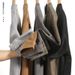 Men's Suede-Like Fleece Shirt-Sleeve Sweatshirt - Minimalist Crewneck Pullover With Japanese Aesthetic_viptrois.com