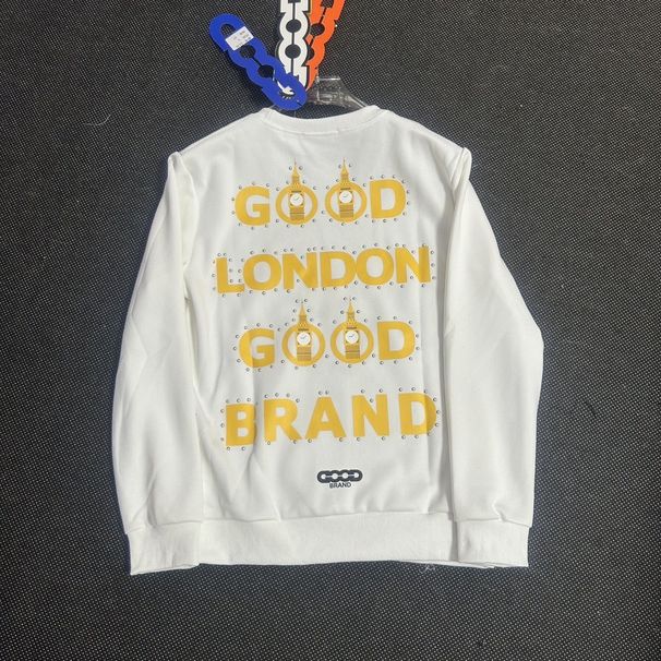 2025 Autumn GOODBRAND Shanghai Limited Edition Printed Rivet Couple Fashion High-end Sweatshirt For Men And Women_viptrois.com