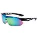 Sports Sunglasses Set With Five Pairs Of Interchangeable Lenses For Outdoor Cycling Bicycle And Motorcycle Anti Ultraviolet Sunglasses_viptrois.com