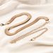 LUXE LINK - High-End Titanium Steel Waist Chain (Fashion Body Jewelry, Skirt Decoration Chain, Women's Clothing Accessory)_viptrois.com