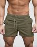 Men's Quick-Dry Beach Shorts With Drawstring Waist - Lightweight Polyester Casual Summer Shorts For Swimming, Travel & Outdoor Activities _viptrois.com