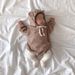 Spring And Autumn Baby Cute Bear Climbing Clothes For Boys And Girls Long Sleeved Hooded Sweatshirt With Fart One Piece Romper_viptrois.com