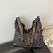 Women's Bag Leopard Print Fashion Bag Autumn And Winter Retro Shoulder Messenger Bag Popular Commuting Large Capacity Tote Bag_viptrois.com
