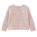 Baby Cotton Cardigan – Soft Breathable Knit Sweater For Toddlers (80-120cm, White/Pink/Yellow, A-Class Safety)_viptrois.com