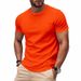 2025TK Unisex Quick-Dry Round Neck Short Sleeve Marathon Fitness Sports T-Shirt_viptrois.com