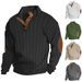 Men's Stylish Long Sleeve Pullover Hoodie - Lightweight Casual Sweatshirt For Spring & Autumn - Slim Fit Crewneck Top With Classic Color Options_viptrois.com
