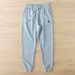 Men's Clothing Pure Cotton Drawstring Sweatpants Knitted Washed Terry Cotton Spring And Autumn Style Sports Casual Trousers Men's Versatile Trend_viptrois.com