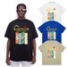Summer Trendy T-shirt Men's Pure Cotton Short-sleeved Men's Round Neck Loose Large Size Half-sleeved Couple Top_viptrois.com
