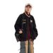 Spring American Letter Embroidered Denim Jacket For Men, Trendy, Versatile And Wide_viptrois.com