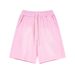 Spring And Summer Old Spray Dyed Brushed Loose Edged High Street Trend Brand Short Sleeved Shorts Couple Suit_viptrois.com