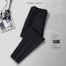 Men's Clothing Suit Pants Nine Points Slim Fit Business Formal Casual Pants Slim Feet Advanced Drape Suit Pants_viptrois.com
