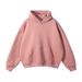 350GSM Fleece-Lined Hoodie – Unisex Oversized Pullover With Drop Shoulder (Winter Streetwear, Ribbed Hem)_viptrois.com