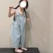 Korean Children's Clothing Children's Denim Overalls Spring And Summer Girls' Stylish Jumpsuits Boys' Handsome Loose Versatile Pants_viptrois.com