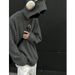 Hooded Sweater Jacket Men's Autumn And Winter Solid Color Knitted Sweater Versatile Sweater_viptrois.com
