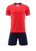 Men's Clothing uniforms suits short-sleeved men's and women's adult children's jerseys printed size student training and competition uniforms_viptrois.com