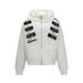 Color Block Striped Patchwork Hoodie Zipper Jacket Unisex Vibe Trendy American Style Loose Casual_viptrois.com