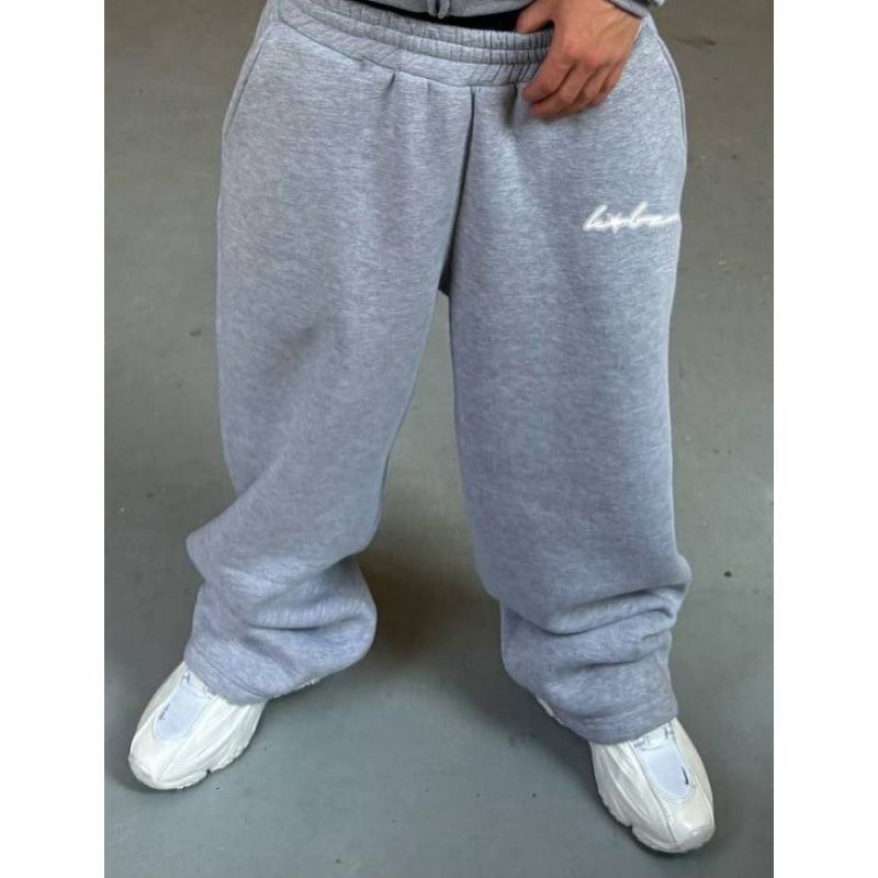 Trendy Printed Couple's Lounge Set - Oversized Hoodie & Wide-Leg Pants, Streetwear Matching Outfit For Teens & Young Adults (3 Colors)_viptrois.com