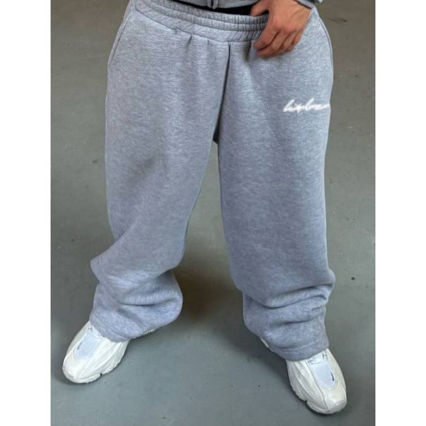 Trendy Printed Couple's Lounge Set - Oversized Hoodie & Wide-Leg Pants, Streetwear Matching Outfit For Teens & Young Adults (3 Colors)_viptrois.com
