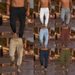 Cross-Border European American New Cotton And Linen Solid Color Drawstring Casual Long Loose Trendy Versatile Beach_viptrois.com